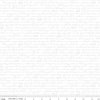 Image of Awakening Garden's Promise White on White quilting cotton fabric by Cherry Guidry for Riley Blake Designs. Features text on a white background. Cute Little Fabric Shop.