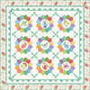 SALE Dresden Garden Quilt PATTERN P266 - Cherry Blossoms Quilting - Riley Blake Designs - INSTRUCTIONS Only - Square Quilt