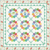 SALE Dresden Garden Quilt PATTERN P266 - Cherry Blossoms Quilting - Riley Blake Designs - INSTRUCTIONS Only - Square Quilt