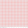 Image of Egg Hunt Plaid Pink quilting cotton fabric by J. Wecker Frisch for Riley Blake Designs. Features plaid on a pink background. Cute Little Fabric Shop.