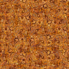 Image of Yippie Ki Yay! Bandana Paisley Paprika quilting cotton fabric by Morris Creative Group for QT Fabrics. Features paisley on a yellow background. Cute Little Fabric Shop.
