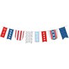 SALE Firecracker Banner Panel Patriotic Fabric - P17207 - Riley Blake Quilting Cotton Fabric