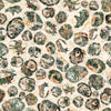 Image of Mountain Splendor Lodge Animal Medallions Tan quilting cotton fabric by Dan Morris for QT Fabrics. Features animals on a cream background. Cute Little Fabric Shop.