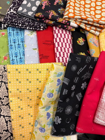 1.99 Yard or Panel - Quilting Cotton Fabric - Bargain - Limit ONE per order