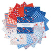 Firecracker 10" Stacker Bundle 10-17200-42 - 42-piece Precut - Riley Blake Quilting Cotton Fabric