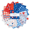 Firecracker 5" Stacker Bundle 5-17200-42 - 42piece Precut - Riley Blake Quilting Cotton Fabric