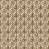 Image of Folklore Medieval Crest Geo Dark Tan quilting cotton fabric by Morris Creative Group for QT fabrics. Features a geometric pattern on a cream background. Cute Little Fabric Shop.