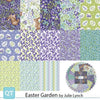Easter Garden Layer Cake 10" Stacker Bundle 10SQ EAGD 6PKV - QT Fabrics - 42-Piece  - Floral Flowers - Quilting Cotton Fabric