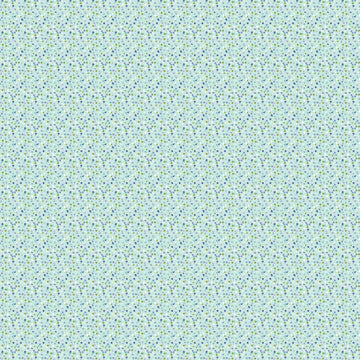 31" End of Bolt - SALE Easter Garden Confetti Dots WIDEBACK 31630 Light Aqua Q - QT Fabrics - 108" - Quilting Cotton Fabric
