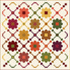 Daisy Chain Quilt PATTERN P290 - Christa Quilts - Riley Blake Designs - INSTRUCTIONS Only - Fat Quarter Friendly Square Quilt Multiple Sizes