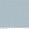 Image of Independence 13 Colonies Blue quilting cotton fabric by The RBD Designers for Riley Blake Designs. Features stars on a blue background. Cute Little Fabric Shop.