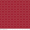 Image of Independence 13 Colonies Cherry Tart quilting cotton fabric by The RBD Designers for Riley Blake Designs. Features stars on a red background. Cute Little Fabric Shop.