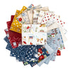 SALE Independence Fat Quarter Bundle Patriotic Fabric - FQ-17330-24 - 24-Pieces Precut - Riley Blake Quilting Cotton Fabric