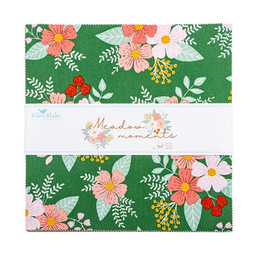 Meadow Moments 10" Stacker - 10-17230-42 - 42-piece Precut - Riley Blake Quilting Cotton Fabric