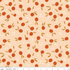 Image of Homage Oranges Shell quilting cotton fabric by Fran Gulick for Riley Blake Designs. Features oranges on an orange background. Cute Little Fabric Shop.