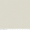 Image of Serendipity 2 Dots Mint quilting cotton fabric by Minki Kim for Riley Blake Designs. Features polka dots on a green background. Cute Little Fabric Shop.