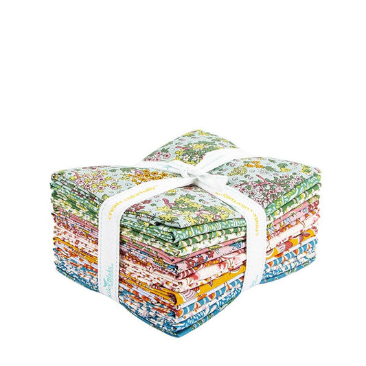 Autumn Woodland Fat Quarter Bundle 15-Piece Precut - FQ-LAUTUMN-15 - Riley Blake Liberty Quilting Cotton Fabric