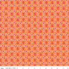 Bee Dots Ida Marie Pumpkin - Riley Blake Designs - Lori Holt - Quilting Cotton Fabric