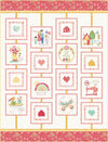 SALE Count Your Blessings Quilt PATTERN P266 - Cherry Blossoms Quilting - Riley Blake Designs - INSTRUCTIONS Only - Embroidery Hoops