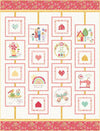 SALE Count Your Blessings Quilt PATTERN P266 - Cherry Blossoms Quilting - Riley Blake Designs - INSTRUCTIONS Only - Embroidery Hoops