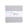 DEAL Confetti Cottons Silver 5" Stacker Bundle 5-120-SILVER-42 - Riley Blake - 42-piece Precut - Quilting Cotton