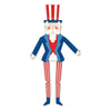 SALE Firecracker Uncle Sam Panel Patriotic Fabric - P17206 - Riley Blake Quilting Cotton Fabric