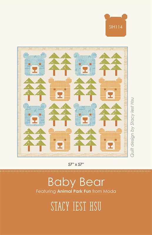 Baby Bear Quilt PATTERN SIH-114 - Moda Fabrics - INSTRUCTIONS Only