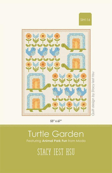 Turtle Garden Quilt PATTERN SIH-116 - Moda Fabrics - INSTRUCTIONS Only