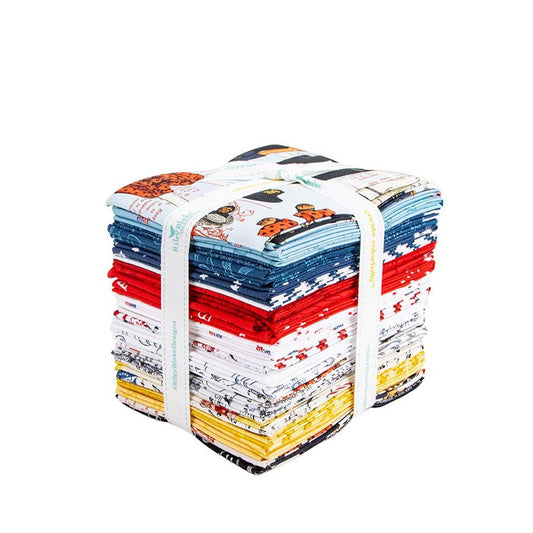 Sew America Fat Quarter Bundle FQ-17340-30 - Riley Blake Designs - Patriotic - 30-piece Precut - Quilting Cotton Fabric