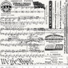 Image of Sew America Patriotic Text quilting cotton fabric by J. Wecker Frisch for Riley Blake Designs. Features vintage American sheet music on a white background. Cute Little Fabric Shop.