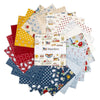Independence 10" Stacker Bundle Patriotic Fabric - 10-17330-42 - 42-piece Precut - Riley Blake Quilting Cotton Fabric