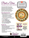 Point of View Folded Star Table Topper PATTERN - Riley Blake - INSTRUCTIONS Only