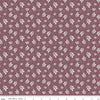 Image of Renew Leaves Purple quilting cotton fabric by Sandy Gervais for Riley Blake Designs. Features leaves on a purple background. Cute Little Fabric Shop.