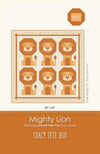 Mighty Lion Quilt PATTERN SIH-115 - Moda Fabrics - INSTRUCTIONS Only