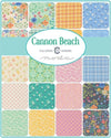 SALE Cannon Beach Quilt Kit KIT11970 Floral Fabric - Moda Fabrics Quilting Cotton Fabric