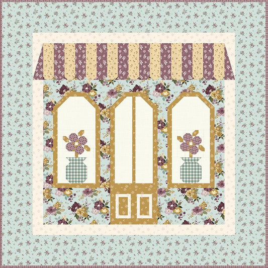 Bouquets on Main Quilt PATTERN Floral Pattern - Riley Blake - INSTRUCTIONS Only
