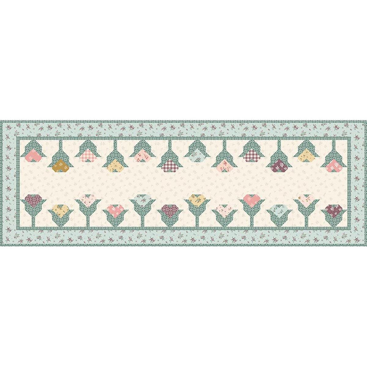 Coming Up Roses Table Runner PATTERN Floral Pattern - Riley Blake - IN ...