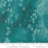 Image of Flow Basics Turquoise quilting cotton fabric by Create Joy Project for Moda Fabrics. Features abstract watercolor on a blue background. Cute Little Fabric Shop.