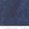 Image of Flow Basics Night quilting cotton fabric by Create Joy Project for Moda Fabrics. Features abstract watercolor on a blue background. Cute Little Fabric Shop.