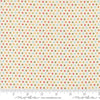 Image of Animal Park Fun Dots Dove quilting cotton fabric by Stacy Iest Hsu for Moda Fabrics. Features dots on a cream background. Cute Little Fabric Shop.