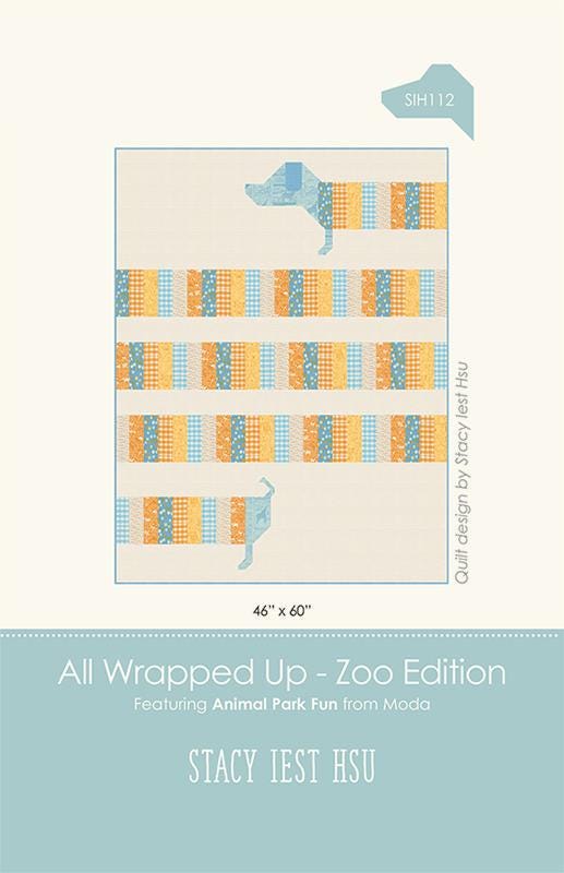 All Wrapped Up Zoo Quilt PATTERN SIH-112 - Moda Fabrics - INSTRUCTIONS Only