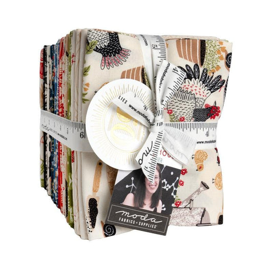 The Henhouse Fat Quarter Bundle - 48430AB - 33-pieces Precut - Moda Fabrics Quilting Cotton Fabric
