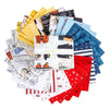 DEAL Sew America Fat Quarter Bundle FQ-17340-30 - Riley Blake Designs - Patriotic - 30-piece Precut - Quilting Cotton Fabric