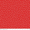 Image of Sew America Star Toss Red quilting cotton fabric by J. Wecker Frisch for Riley Blake Designs. Features vintage American stars on a red background. Cute Little Fabric Shop.