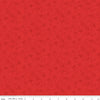 Image of Sew America Flower Vines Red quilting cotton fabric by J. Wecker Frisch for Riley Blake Designs. Features vintage American flowers on a red background. Cute Little Fabric Shop.