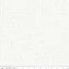 Image of Sew America Sewing Notes White quilting cotton fabric by J. Wecker Frisch for Riley Blake Designs. Features vintage American sewing notes on a white background. Cute Little Fabric Shop.