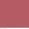 Bee Plaids October Red Diagonal Lattice Fabric - C12026 - Lori Holt Riley Blake Quilting Cotton Fabric