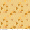 29" End of Bolt - DEAL Daisy Fields Honeycomb C12481 Honey by Riley Blake Designs - Geometric Hexagons Hexies - Quilting Cotton Fabric