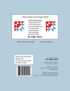 Liberty Stars and Stripes Quilt PATTERN Patriotic Pattern - Riley Blake - INSTRUCTIONS Only