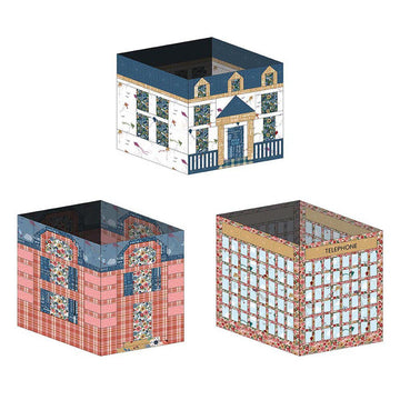 Cherry Tree Lane Toy Bins PATTERN Fabric Boxes Pattern - Riley Blake - INSTRUCTIONS Only